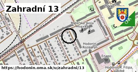 Zahradní 13, Hodonín