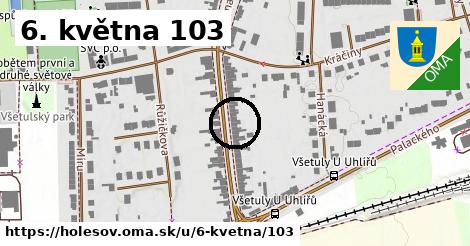 6. května 103, Holešov