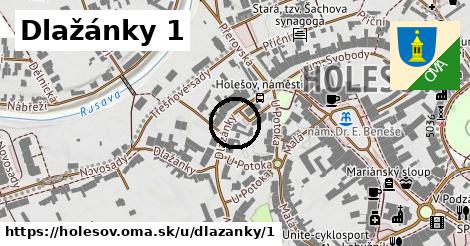 Dlažánky 1, Holešov