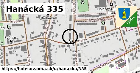 Hanácká 335, Holešov