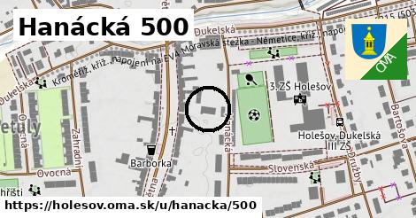 Hanácká 500, Holešov