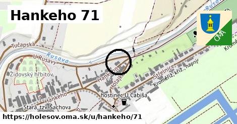 Hankeho 71, Holešov