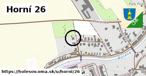 Horní 26, Holešov