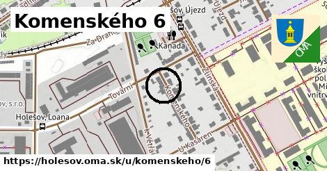 Komenského 6, Holešov
