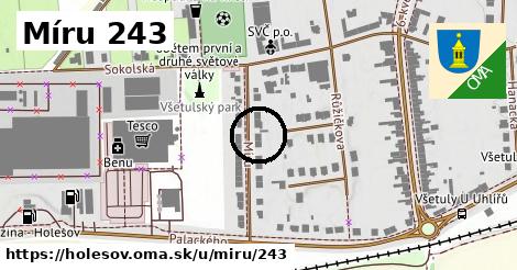 Míru 243, Holešov