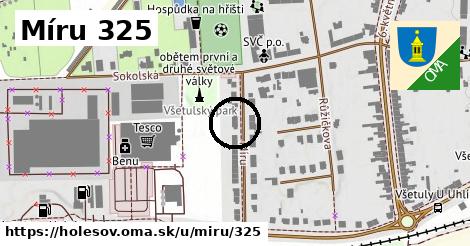 Míru 325, Holešov