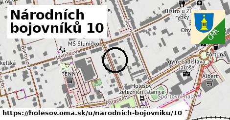 Národních bojovníků 10, Holešov