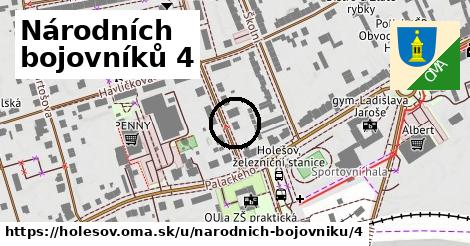 Národních bojovníků 4, Holešov