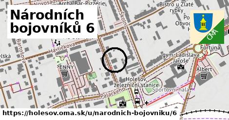 Národních bojovníků 6, Holešov