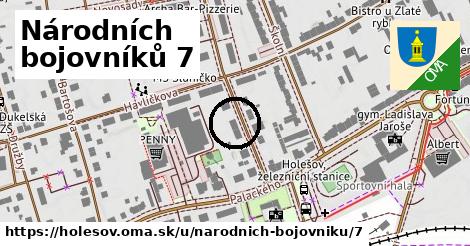 Národních bojovníků 7, Holešov