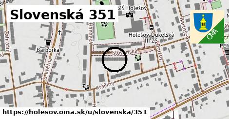 Slovenská 351, Holešov