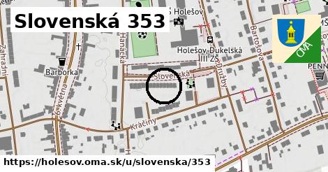 Slovenská 353, Holešov