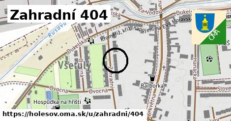 Zahradní 404, Holešov