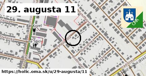 29. augusta 11, Holíč