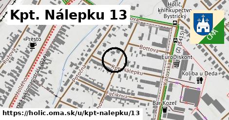 Kpt. Nálepku 13, Holíč