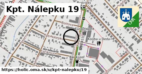 Kpt. Nálepku 19, Holíč