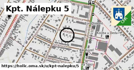 Kpt. Nálepku 5, Holíč