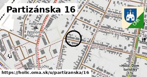 Partizánska 16, Holíč