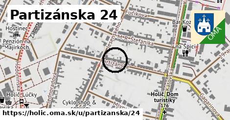 Partizánska 24, Holíč
