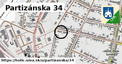 Partizánska 34, Holíč