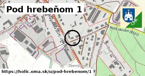 Pod hrebeňom 1, Holíč