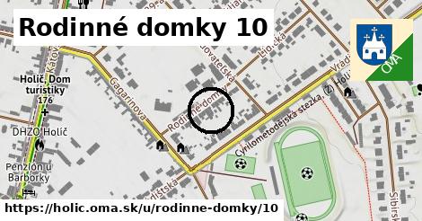 Rodinné domky 10, Holíč