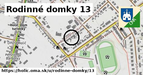 Rodinné domky 13, Holíč