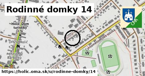 Rodinné domky 14, Holíč