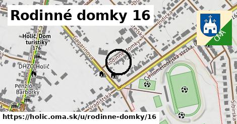 Rodinné domky 16, Holíč