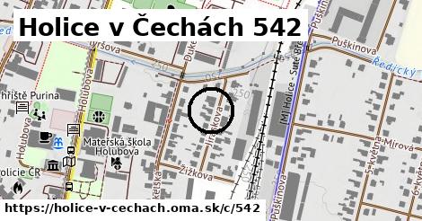 Holice v Čechách <span class="supisne">542</span>