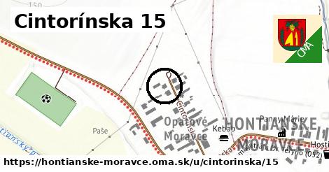 Cintorínska 15, Hontianske Moravce