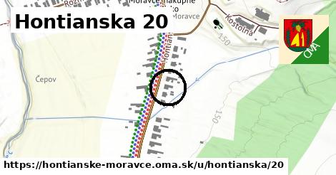 Hontianska 20, Hontianske Moravce