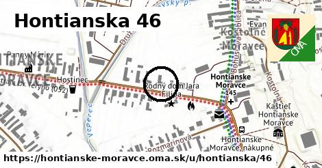 Hontianska 46, Hontianske Moravce