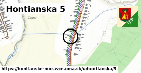 Hontianska 5, Hontianske Moravce