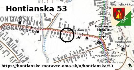 Hontianska 53, Hontianske Moravce