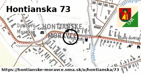 Hontianska 73, Hontianske Moravce