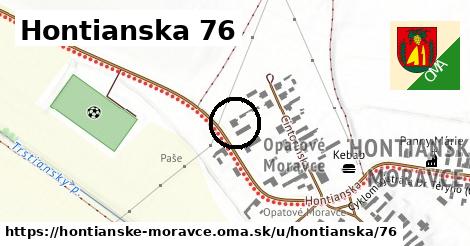 Hontianska 76, Hontianske Moravce