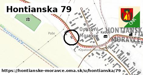 Hontianska 79, Hontianske Moravce