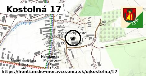 Kostolná 17, Hontianske Moravce