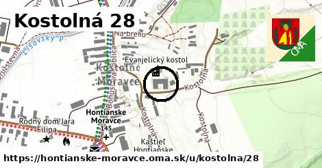 Kostolná 28, Hontianske Moravce