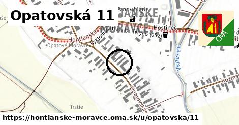 Opatovská 11, Hontianske Moravce