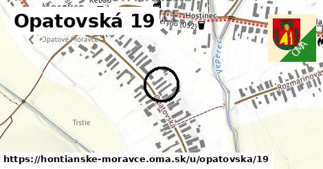 Opatovská 19, Hontianske Moravce