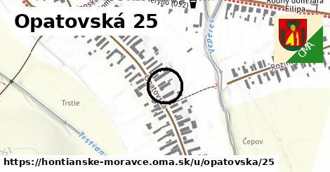 Opatovská 25, Hontianske Moravce