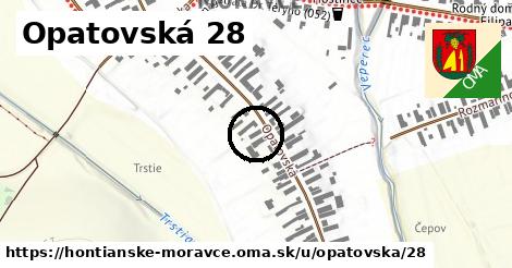 Opatovská 28, Hontianske Moravce