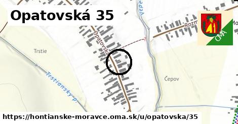 Opatovská 35, Hontianske Moravce