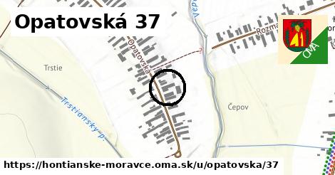 Opatovská 37, Hontianske Moravce