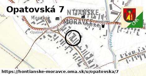 Opatovská 7, Hontianske Moravce