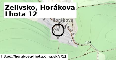 Želivsko, Horákova Lhota <span class="supisne">12</span>