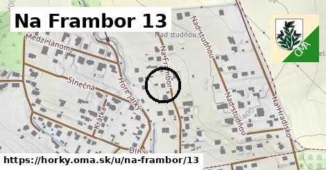 Na Frambor 13, Hôrky