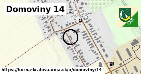 Domoviny 14, Horná Kráľová